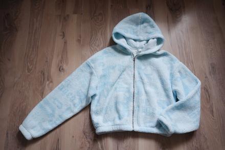 Mäkkučká flísová mikina h&m 158/164, h&m,158
