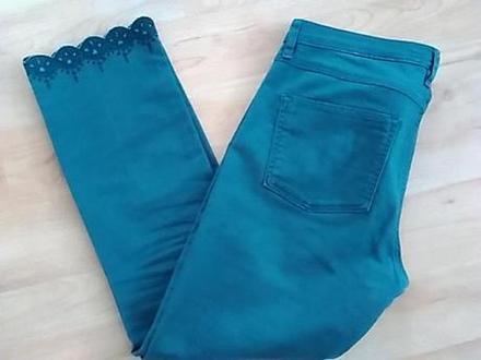 3/4 rifle s výšivkou, h&m,s