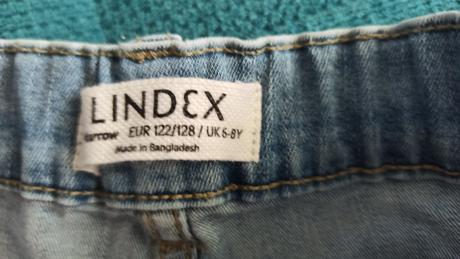 Krátke riflové nohavice, lindex,122