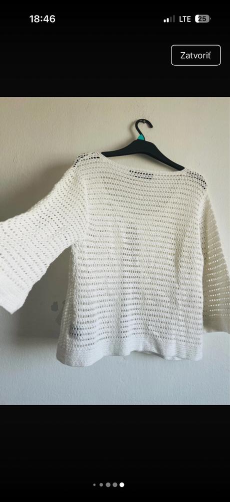 Kappahl trendy sietovany kvalitny kardigan kratky, kappahl,40