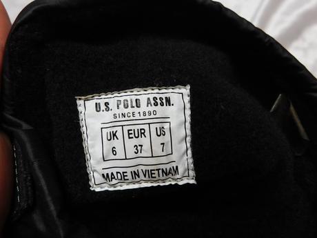 U.s.polo assn luxusne kožene čižmy, 37