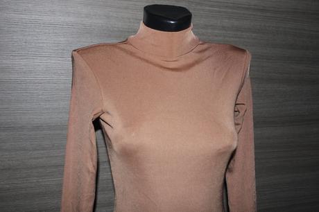 Medene h&m dlhe saty vel.34/s, h&m,34