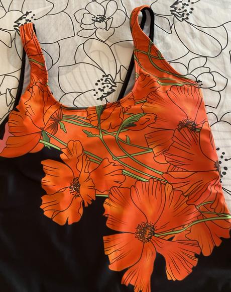 Nenosené plavky s aplikáciou v. xl - 44/46, xl