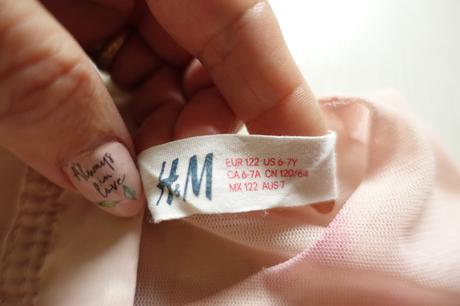 Motýlové šaty h&m, h&m,122