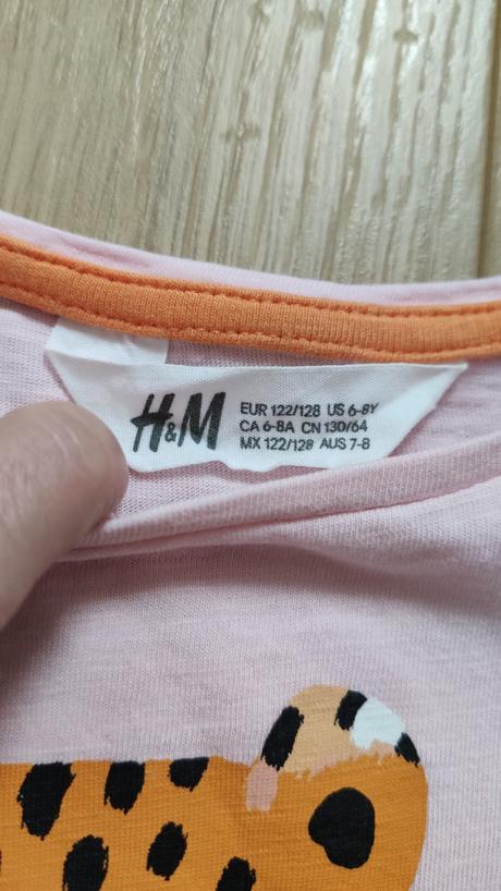 Tričko - h&m, veľ. 122/128, h&m,122