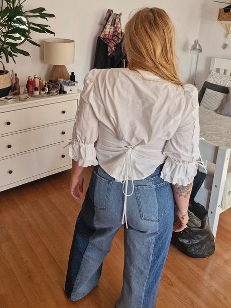 Vintage blúzka, xl