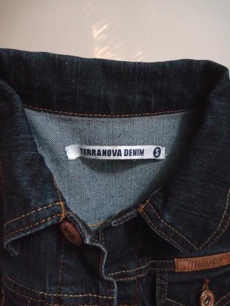 Ručne maľovaná rifľovka, terranova,xs