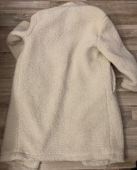 Krásny teddy kabát veľ.l/40, sinsay,l