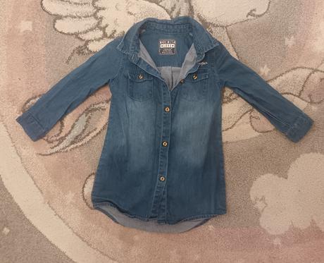 Riflová košeľa, primark,92