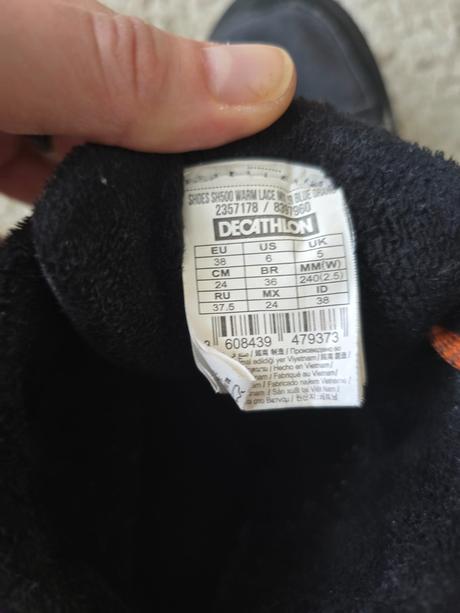 Zimné topánky, decathlon,38