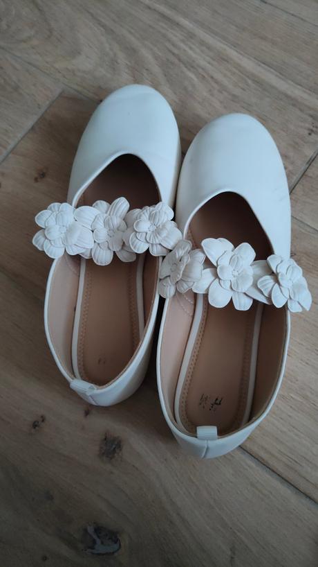 Biele balerínky, h&m,34