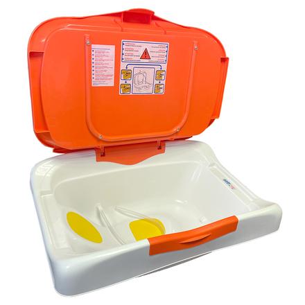 Vanička na kúpanie l.rossi s krytom a prebaľovacím, 