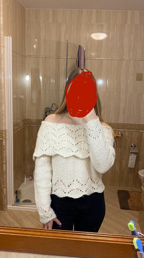 Svetrík na plecia, s