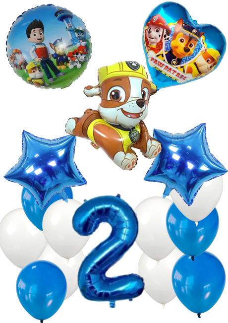 Balóny tlapky/ labková patrola- až 15/16/17/18/19/, 