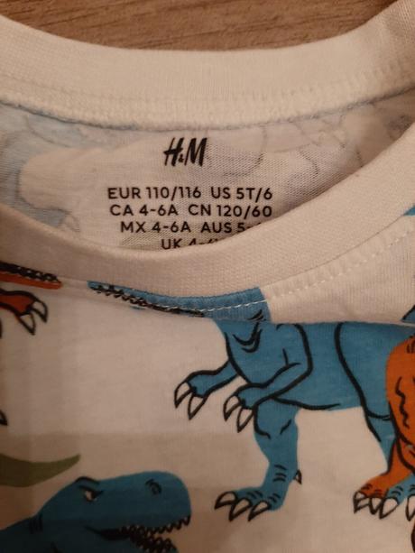 2x tricko h&m, h&m,110