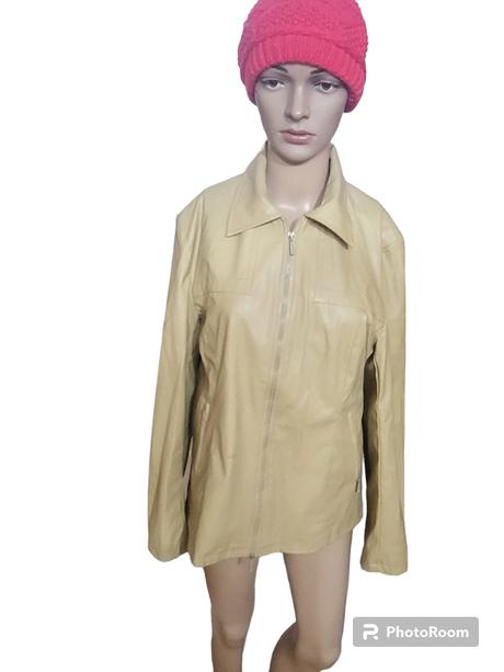 Dámska kozenkova bundička na prechodné obdobie, l