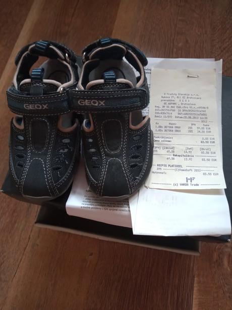 Topánky letné, geox,24