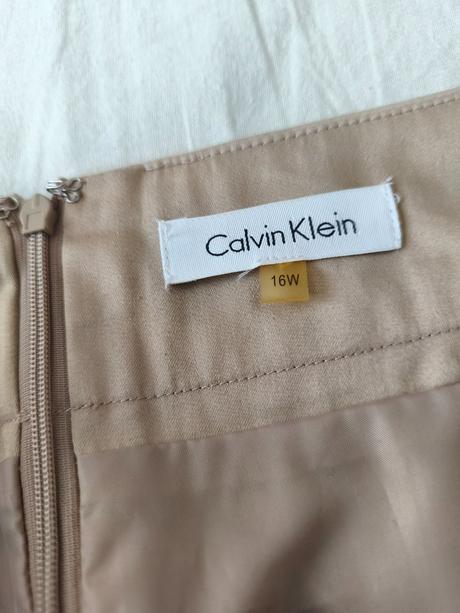 Sukňa xxl 16 podšitá, calvin klein,46
