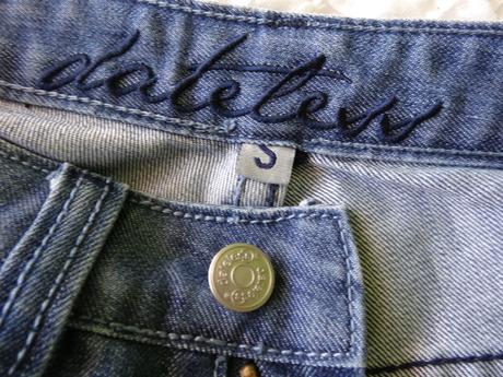 Pánske rifle po kolená, datales, veľ. s, s