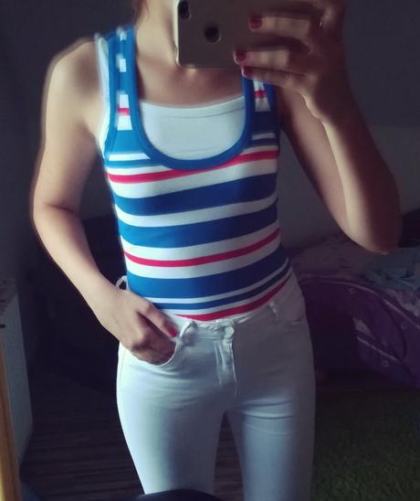 Dámske dvojité tričko, s