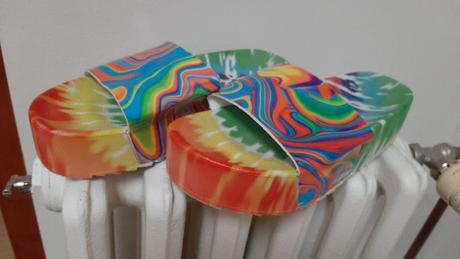 Farebné šlapky, 40