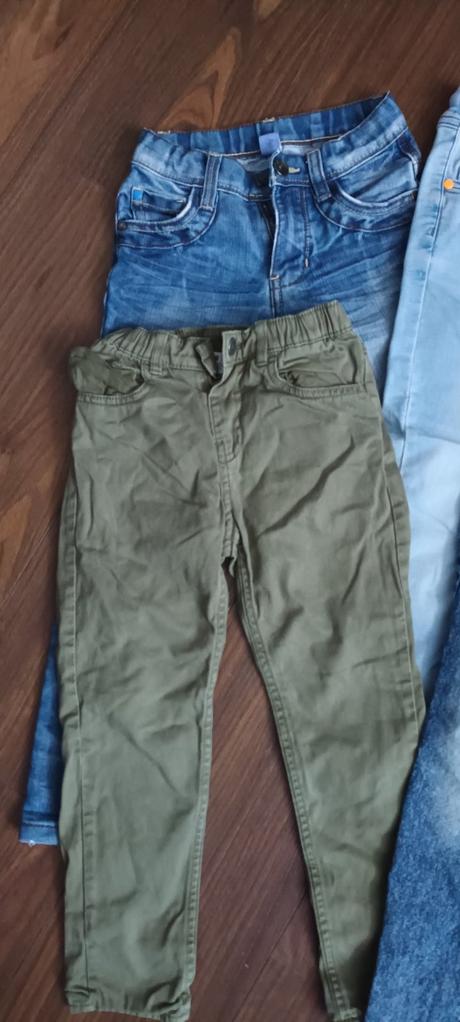 Nohavice, rifle velk. 116, h&m,116