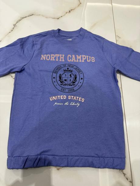 Fialová dievčenská mikina, sinsay,158