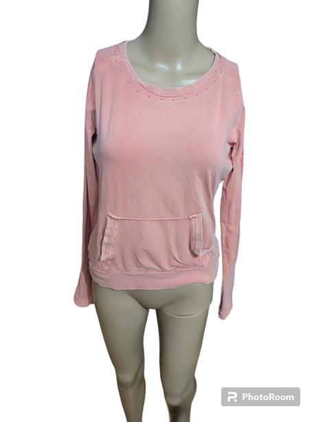 Dámska bavlnená mikina, kenvelo,m