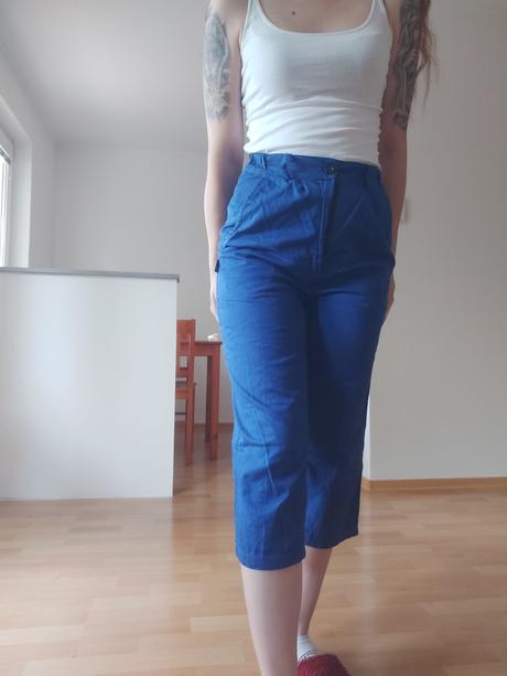 Montérkové 3/4 nohavice, 34