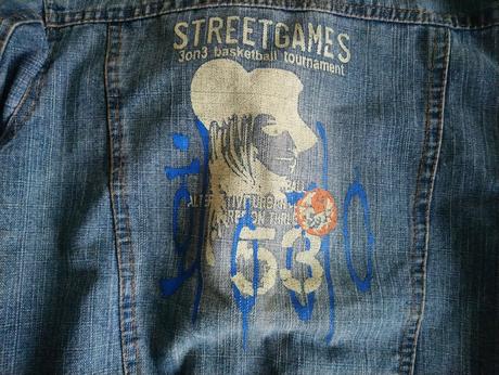 Prechodná riflová bundička, east star, 110-116 cm, 116