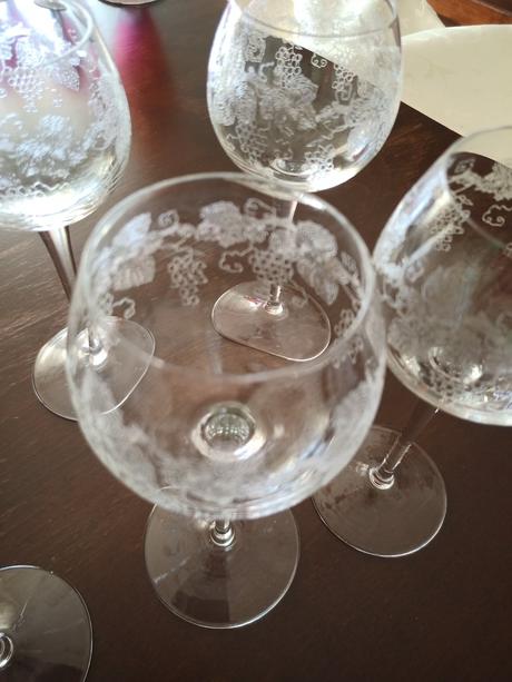 Sklenené poháre na víno, 