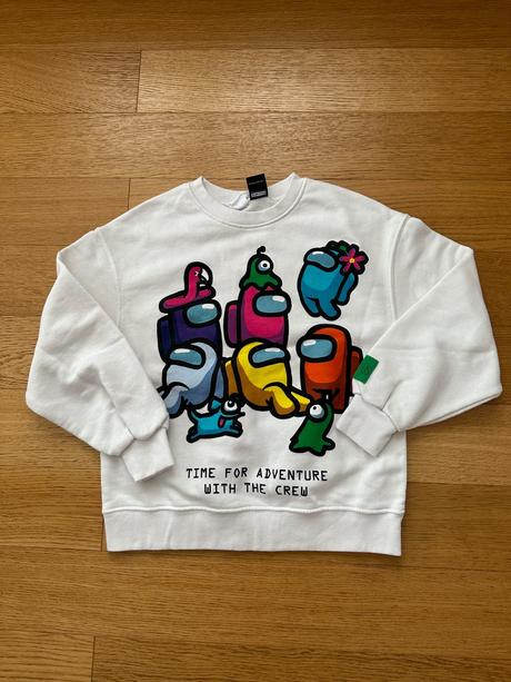 Mikina amongus, zara,140