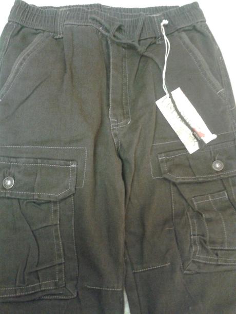 164 - hnede nohavice teplejšie s pošt., 164