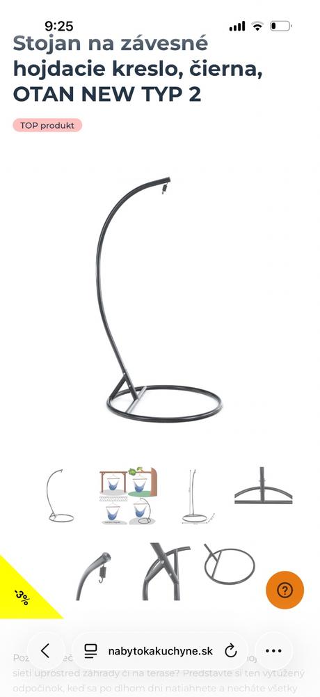 Stojan na kreslo babyvak, 