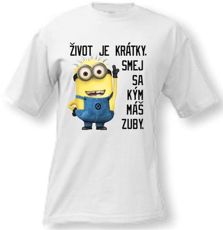 Tričko - mimoňové tričko, l - xxxl