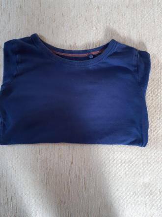 Tmavomodré dlhé tričko, lupilu,110