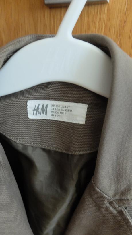 Prechodná  bunda 134, h&m,134