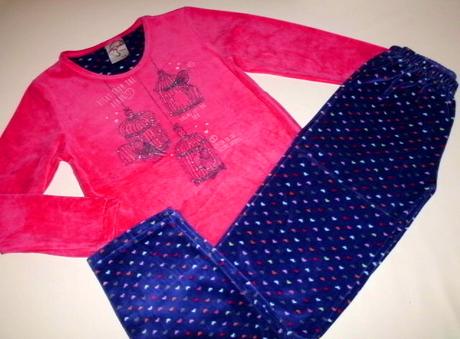 Hrejivé velúrové pyžamko pre 7-8 roč. kočku, vienetta kids,128