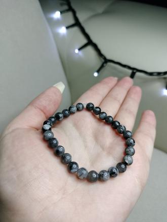 Handmade náramok z kryštálu labradonit, 