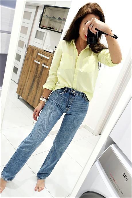 Rovné rifle bershka, bershka,xs