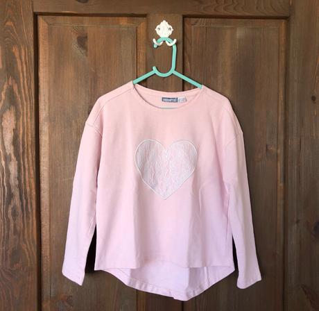 Mikinka so srdiečkom pepperts, pepperts,128