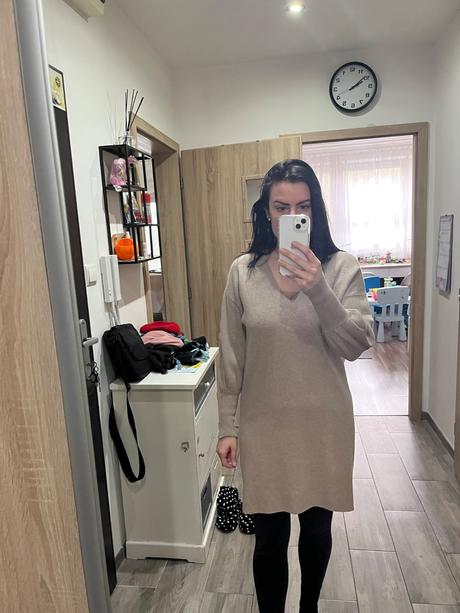 Predlzeny sveter/šaty, 