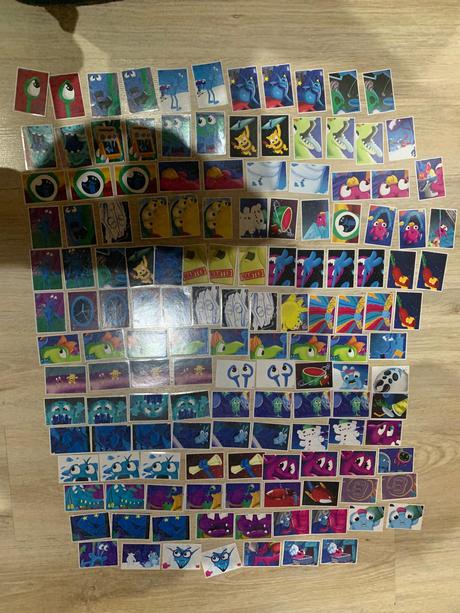 Nálepky jednota bila lego a ine,