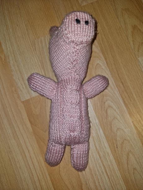 Strikovane pletene hracky, 