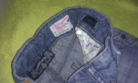 Trendy tensie latkove rifle, h&m,128