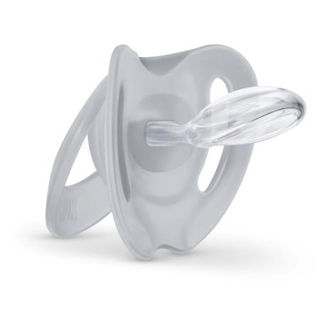 Nuk silikónový sumlík star ružový 0-6m, 2ks, nuk