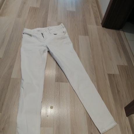 Rifle, džínsy push up hm jeggins low waist 30/30, h&m,30