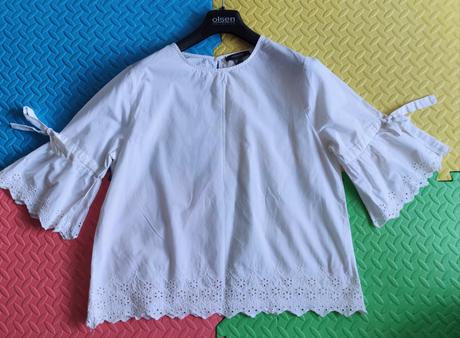 Krásna s čipkou snehovobiela, primark,44