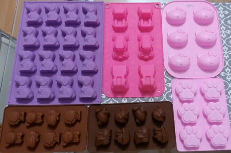 Veľká psíček silikónová forma, 