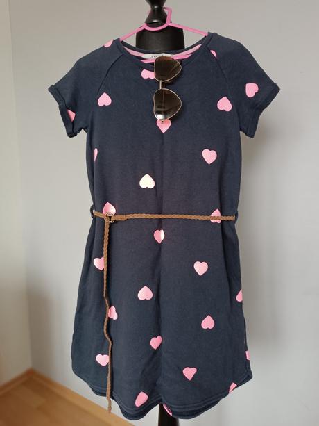 Teplákové šaty, h&m,134